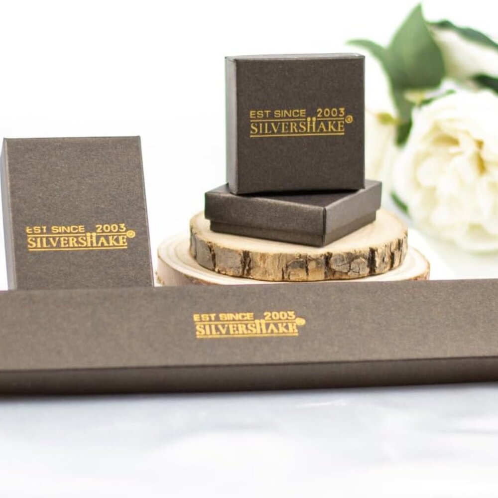 Genuine Tanzanite Stackable Ring - 5-Stone Gold P… - image 7